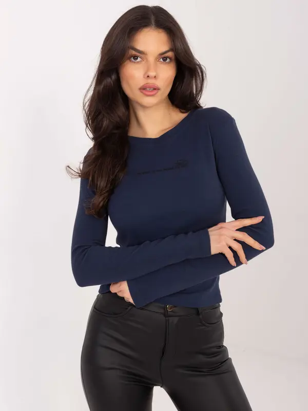 Factory Price Enobarvna bluza z dolgimi rokavi