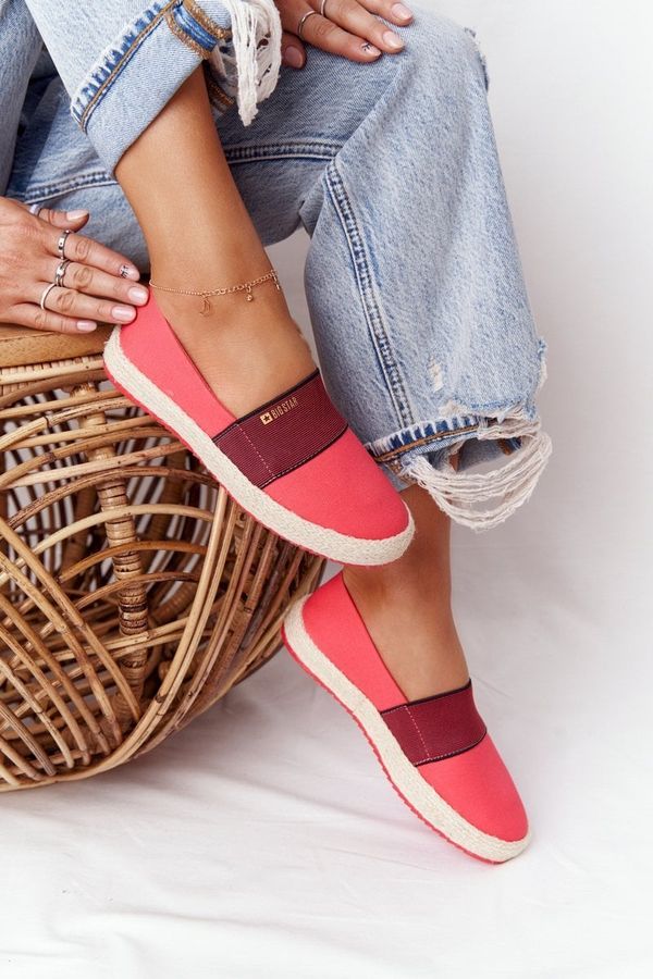 BIG STAR SHOES Espadrilles On A Braided Sole Big Star Red