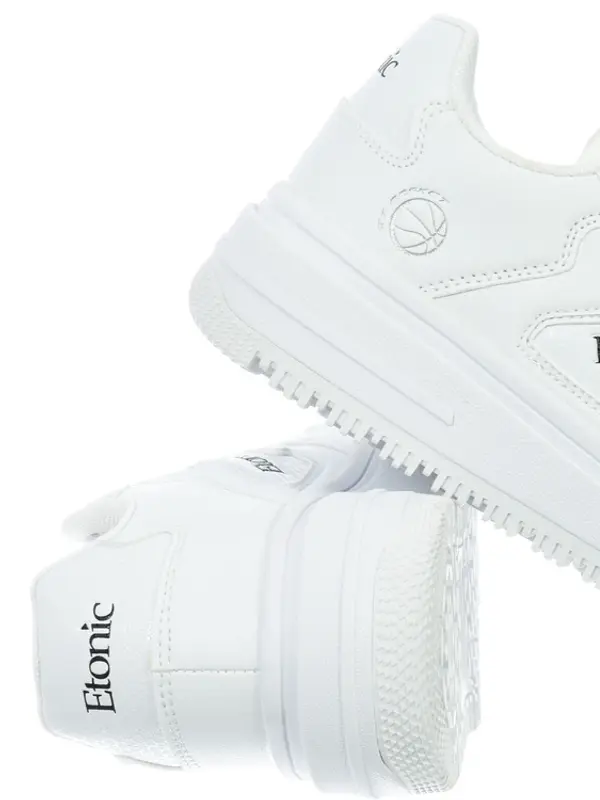 Etonic ETONIC - Usnjeni superge BASKET LTH bele barve