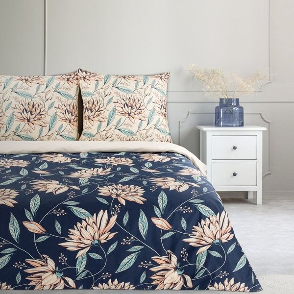 Eurofirany Eurofirany Unisex's Bed Linen 451816 Navy Blue