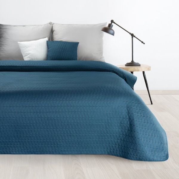 Eurofirany Eurofirany Unisex's Bedspread 404719 Navy Blue