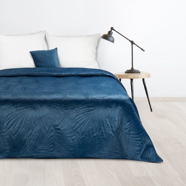 Eurofirany Eurofirany Unisex's Bedspread 405334 Navy Blue