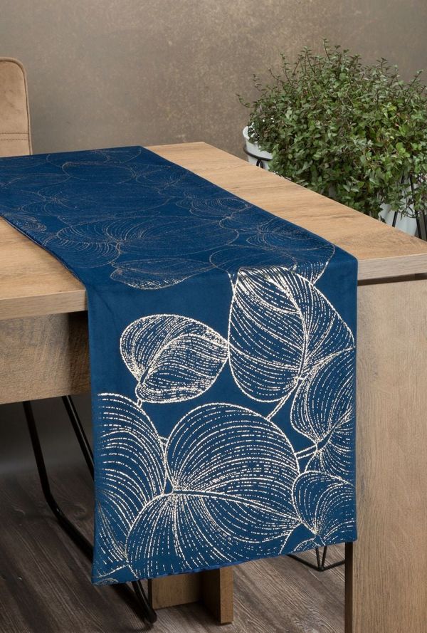 Eurofirany Eurofirany Unisex's Tablecloth 389938 Navy Blue