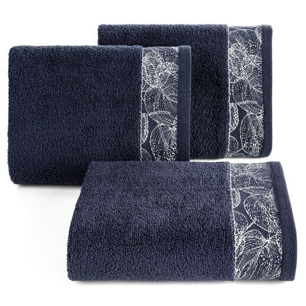 Eurofirany Eurofirany Unisex's Towel 419934 Navy Blue