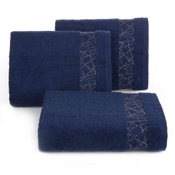 Eurofirany Eurofirany Unisex's Towel 423581 Navy Blue