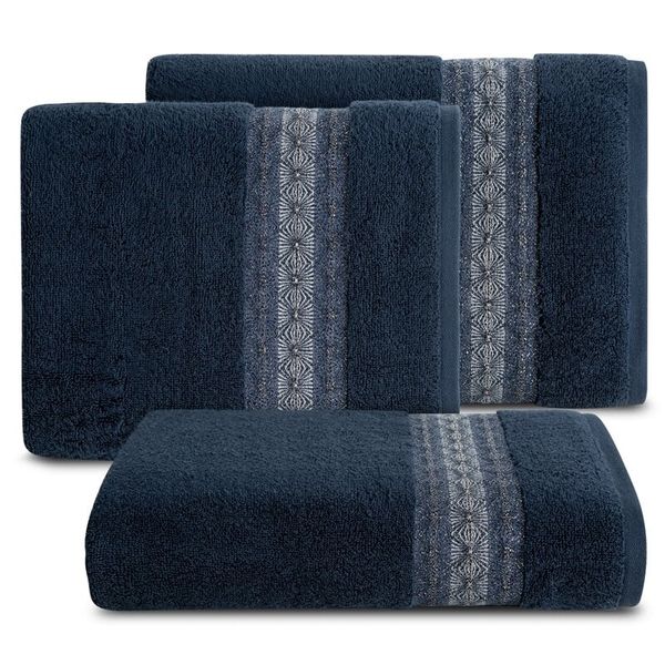 Eurofirany Eurofirany Unisex's Towel 424698 Navy Blue