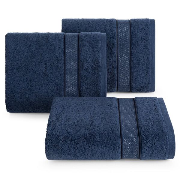 Eurofirany Eurofirany Unisex's Towel 427794 Navy Blue