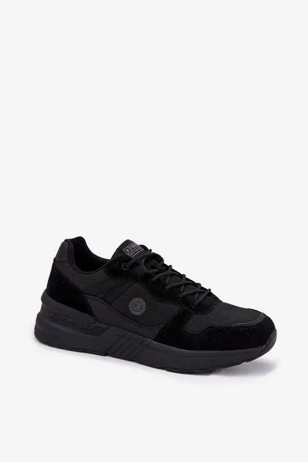 EVENTO EVENTO Men's Sports Sneakers On Platform Black Hanirin