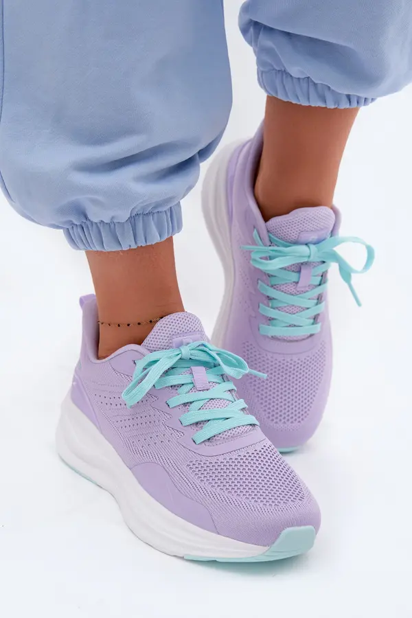 EVENTO EVENTO Ženske superge s platformo Lavender Gelirae