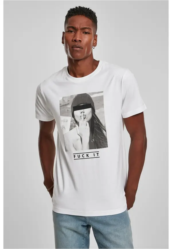 Mister Tee F#? KIT T-shirt white