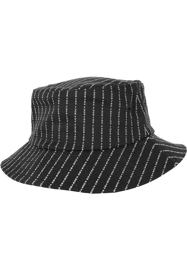 MT Accessoires F*** Y** Bucket Hat Black