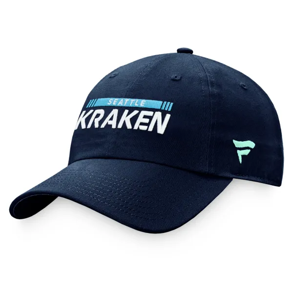 Fanatics Fanatics Authentic Pro Game & Train Unstr Adjustable Seattle Kraken Men's Cap