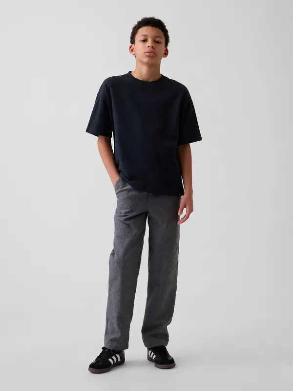 GAP Fantovske lanene hlače GAP