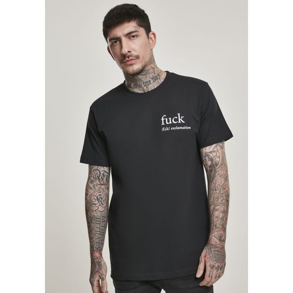 Mister Tee FCK T-shirt black