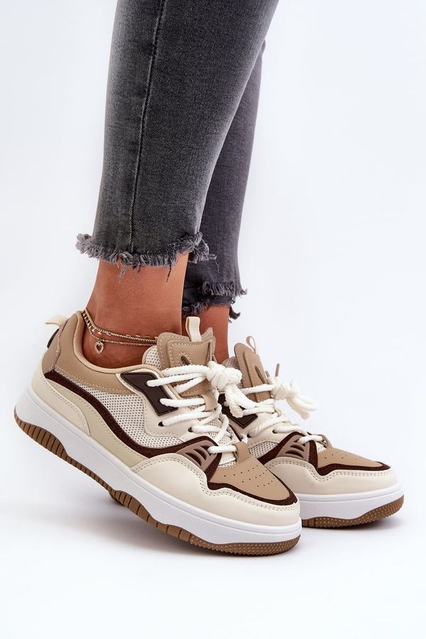 FD1 FD1 Women's Platform Sneakers Brown Etnaria