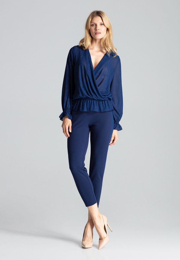 Figl Figl Woman's Blouse M690 Navy Blue