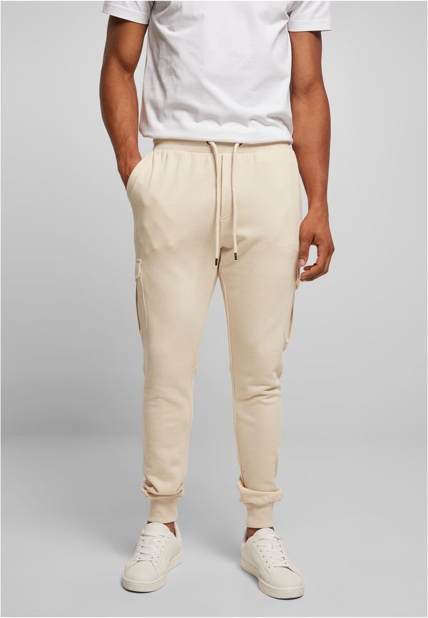 Urban Classics Fitted Cargo Sweatpants Softseagrass