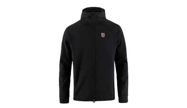Fjallraven Fjällräven črn pulover s kapuco