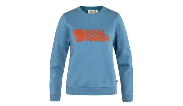 Fjallraven Fjällräven pulover z logotipom W Dawn Blue