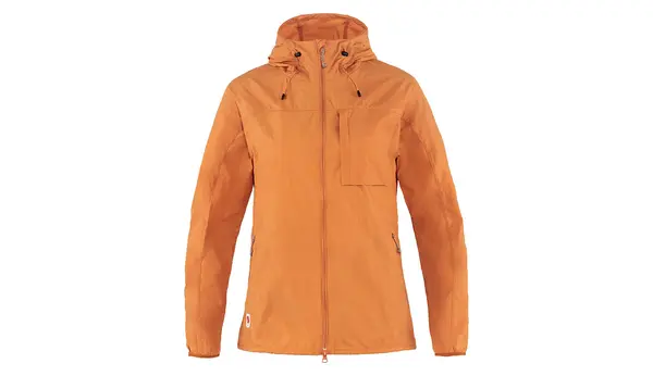 Fjallraven Fjällräven ženska vetrovka oranžna