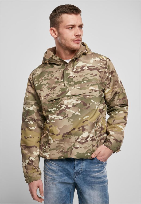 Brandit Fleece Pull Over Windbreaker Tactical Camouflage