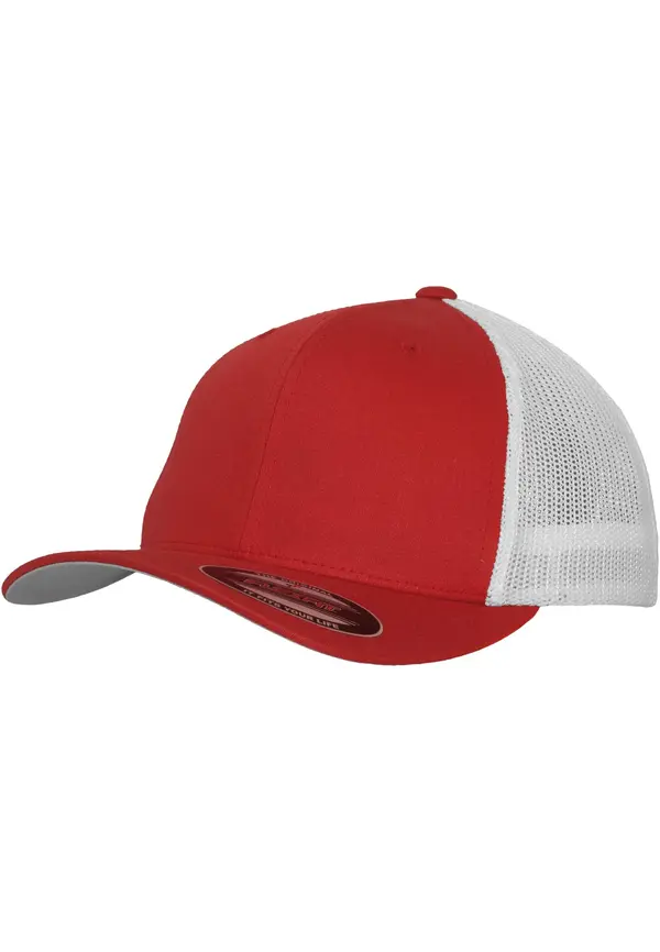 Flexfit Flexfit Mesh Trucker 2-Tone Red/wht
