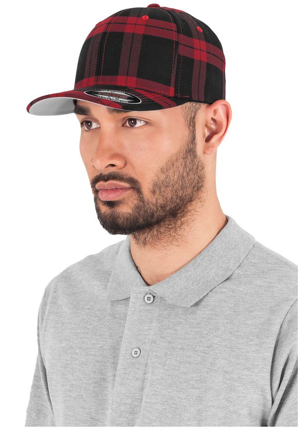 Flexfit Flexfit Tartan Plaid blk/red