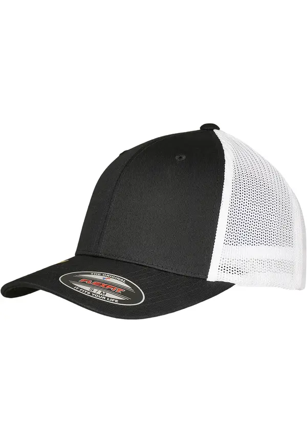 Flexfit Flexfit Trucker Recycled Mesh Black/White