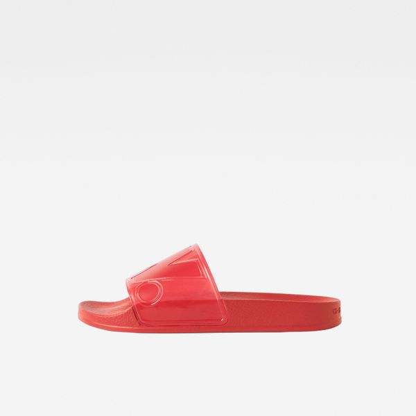 G Star Flip-flops - G-STAR Cart Slide II - Transparent WMN red