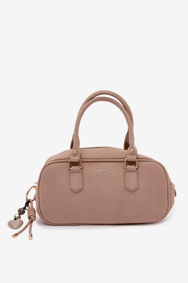 FLORA & CO Flora&amp;Co Majhna bež škatlasta torbica Annelle