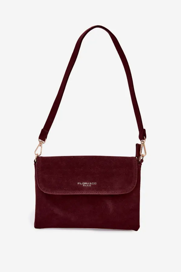 FLORA & CO Flora&amp;Co Majhna torbica čez telo Bordeaux