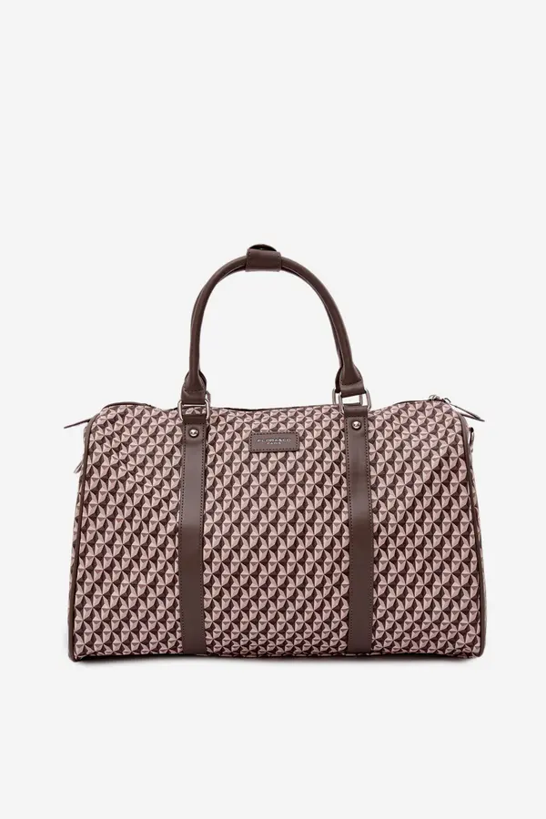 FLORA & CO Flora&amp;Co vzorčasta potovalna torba Nelle