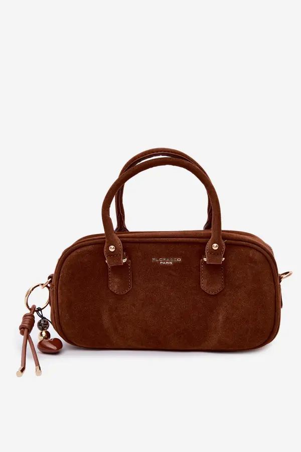 FLORA & CO Flora&amp;Co Ženska škatlasta torbica Camel Annelle