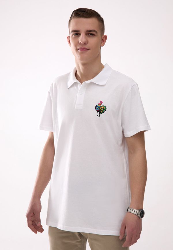 Folkstar Folkstar Man's Polo Shirt Embroidery M