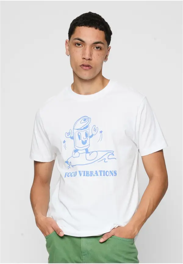 Mister Tee Food Vibes Tee White