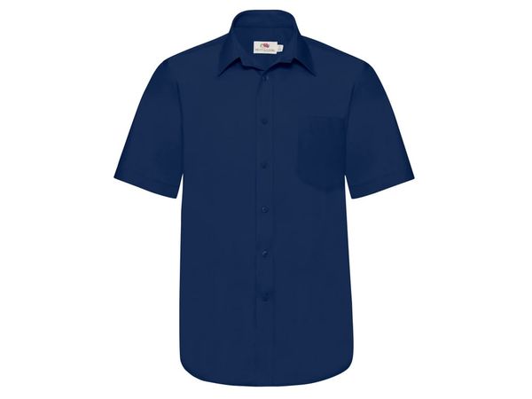 Fruit of the Loom FRUIT OF THE LOOM F14•SHORT SLEEVE POPLIN SHIRT