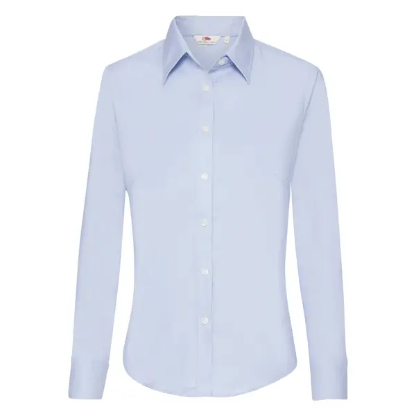 Fruit of the Loom FRUIT OF THE LOOM F15•LADIES LONG SLEEVE OXFORD SHIRT