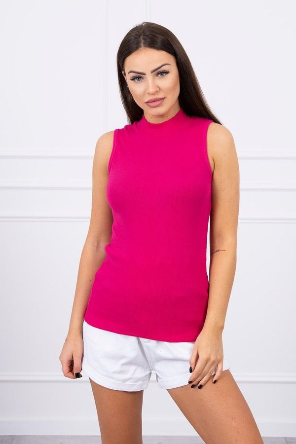 Kesi Fuchsia sleeveless blouse