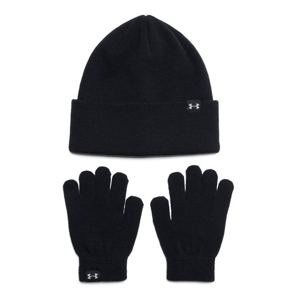 Under Armour G Beanie/Glove Combo-BLK