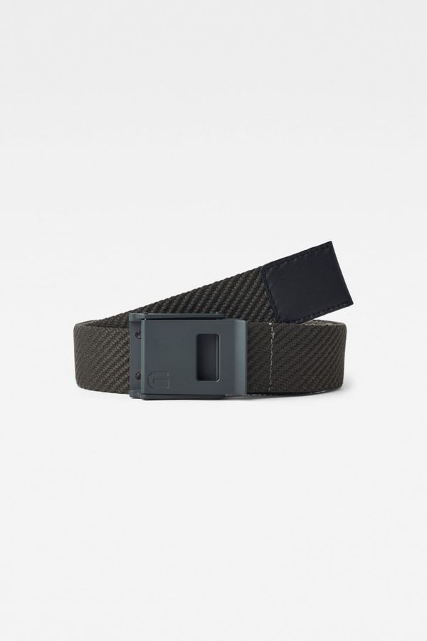 G Star G-STAR Belt - Xemy webbing belt asphalt