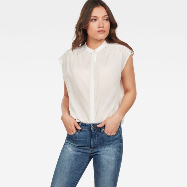 G Star G-STAR Blouse - Parge shirt wmn s\s white