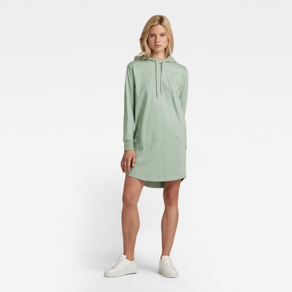 G Star G-STAR Dress - Lash fem loose hdd dress l\s green