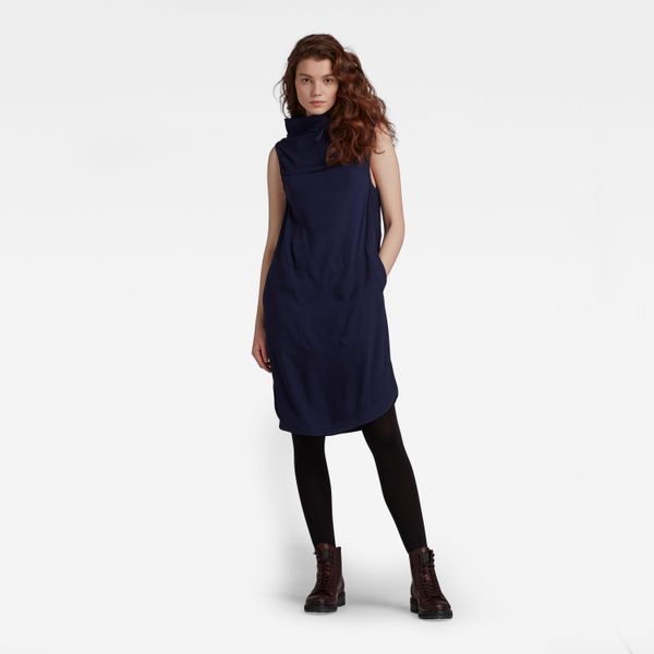 G Star G-STAR Dress - Millery mock dress blue