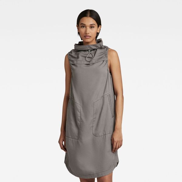 G Star G-STAR Dress - Millery mock dress grey