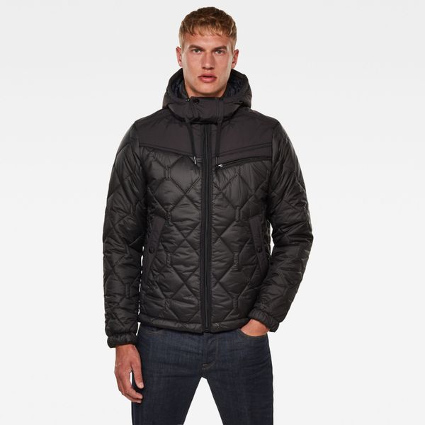 G Star G-STAR Jacket - Attacc heatseal quilted hdd jkt black