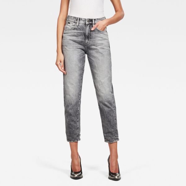 G Star G-STAR Jeans - Janeh Ultra High Mom Ankle Wmn Grey