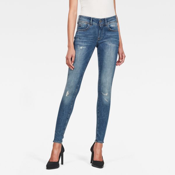 G Star G-STAR Jeans - Lynn Mid Super Skinny Wmn Blue