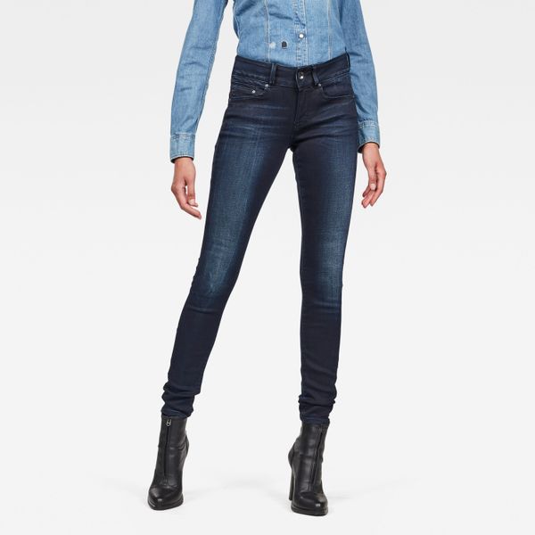 G Star G-STAR Jeans - Midge Cody Mid Skinny Wmn Dark Blue