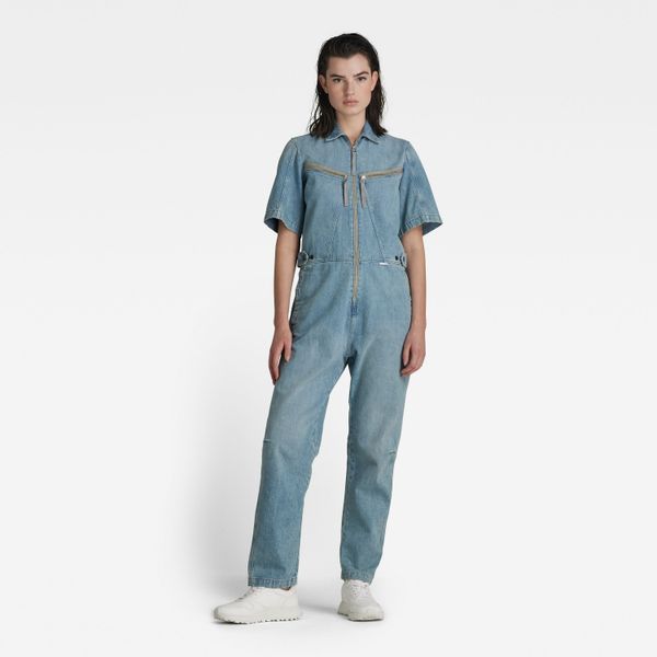 G Star G-STAR Jumpsuit - Flight Jumpsuit s\s blue