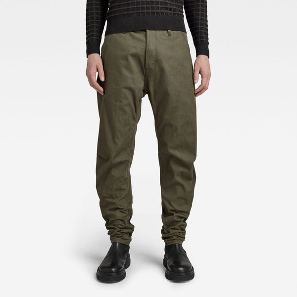 G Star G-STAR Pants - Grip 3D Relaxed Tapered Green